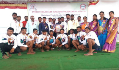Inter College Kabaddi Tournament 2018-19 Winner Team